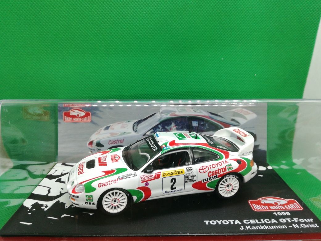 Toyota Celica  Rali Monte Carlo 1993/95 escala 1/43novos