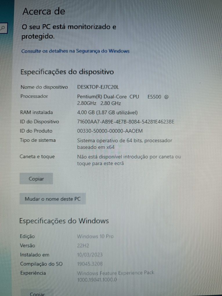 Lenovo ThinkCentre A70z All-In-One