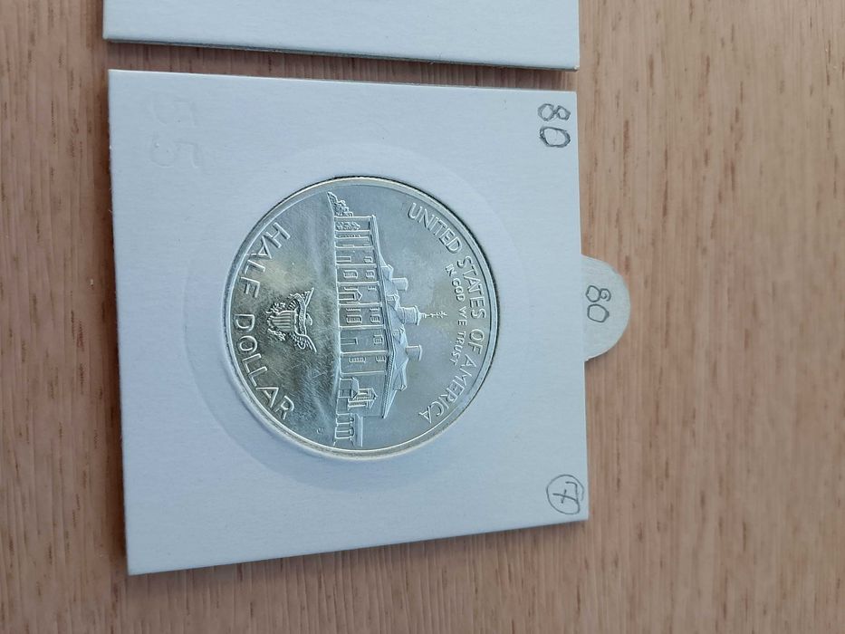 Half dolar - moneta 1943 ; 1982 srebro