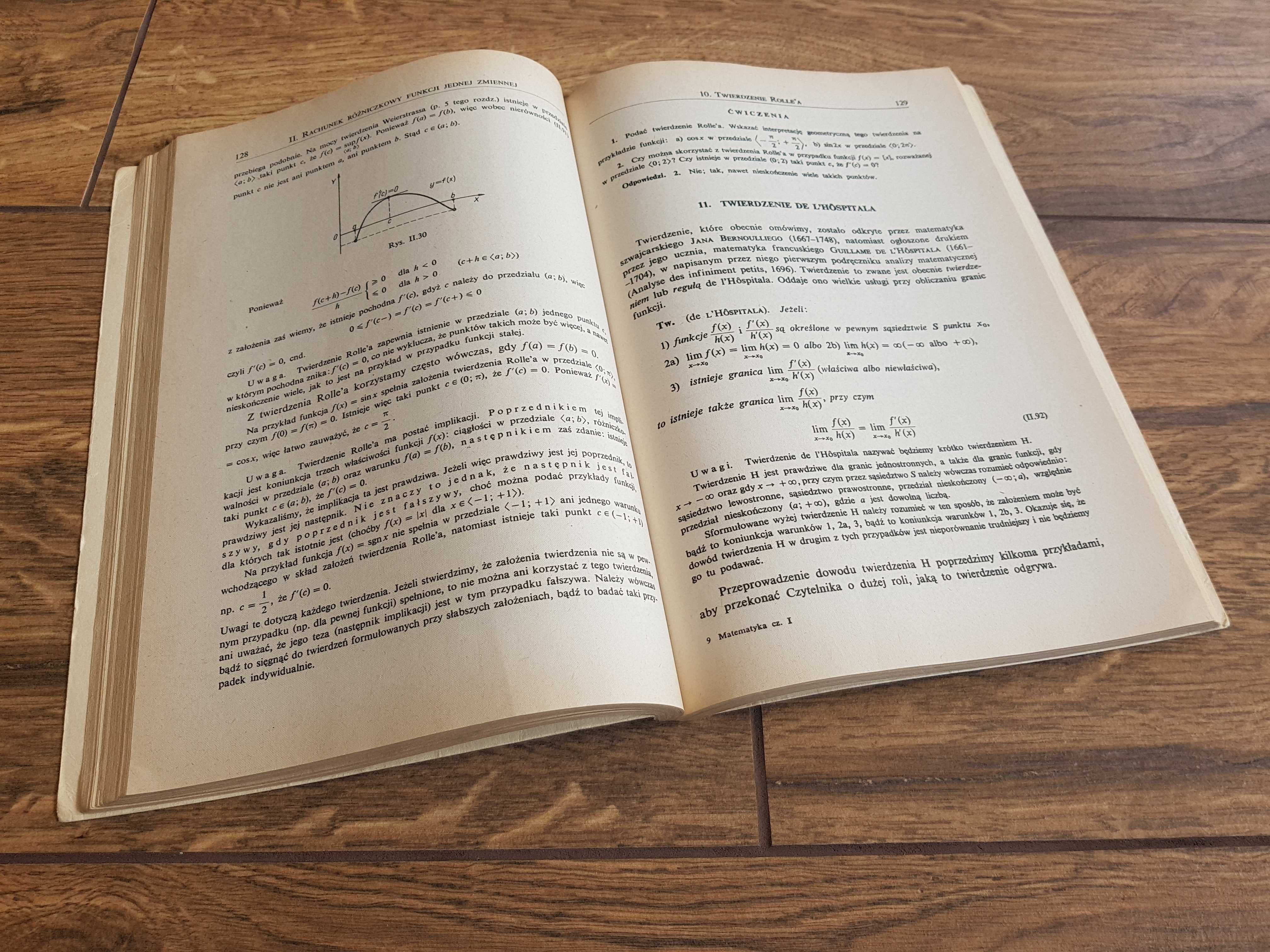 Matematyka część 1 W. Żakowski Podręczniki Akademickie