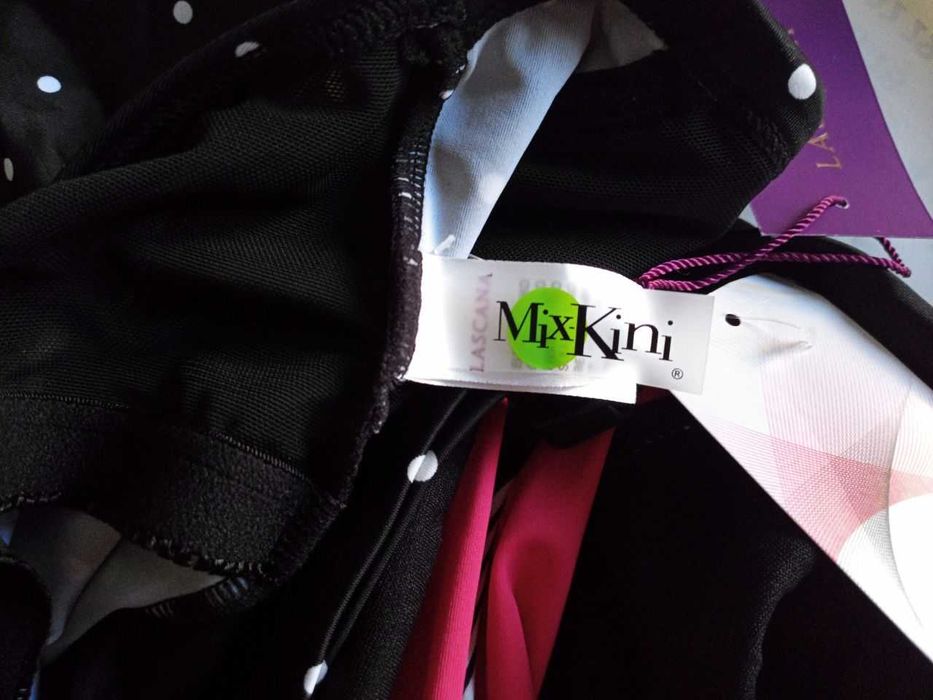 WIRE TANKINI - Бікіні-топ LASCANA в горошок синього кол.-р 52-54/20 D