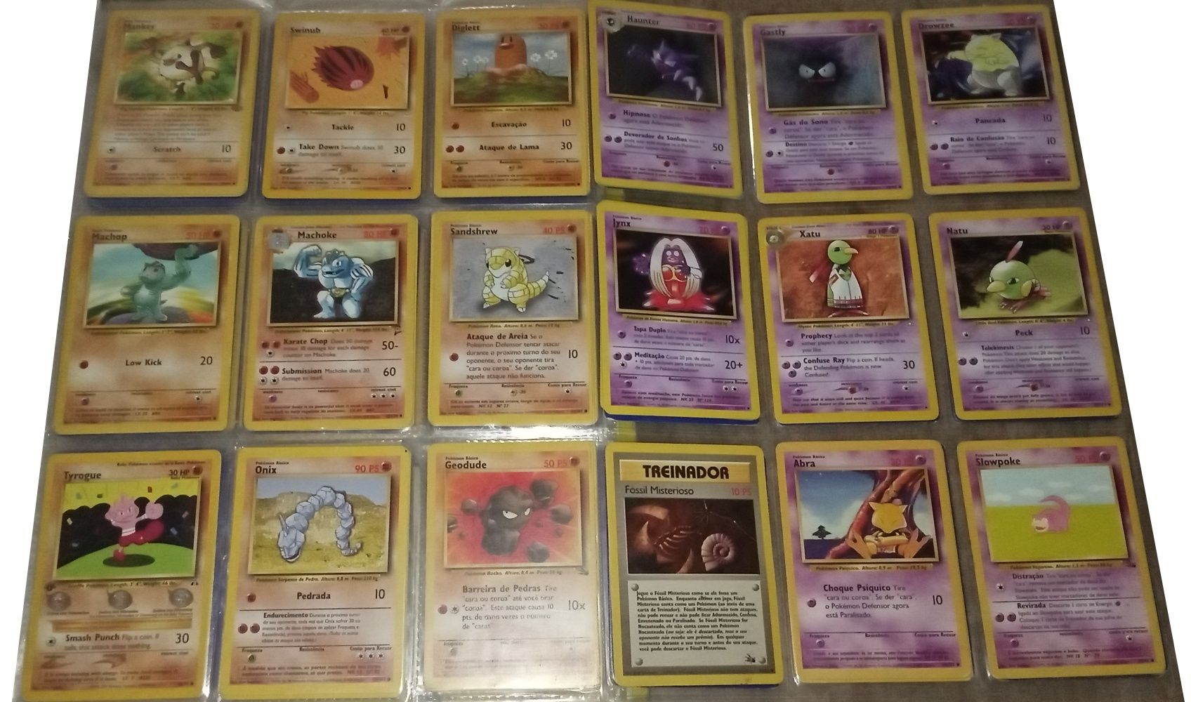 0,95€ Pokemon cartas 1998/1999