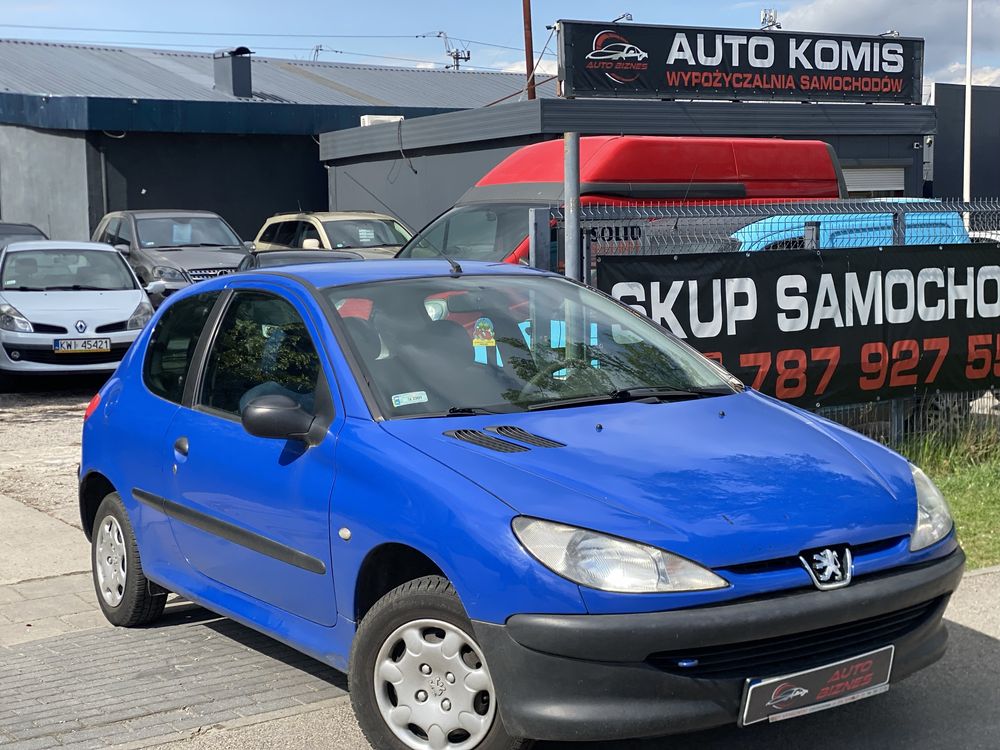 Peugeot 206•1.1Benzyna•Zadbany•Oszczedny•Raty•Zamiana