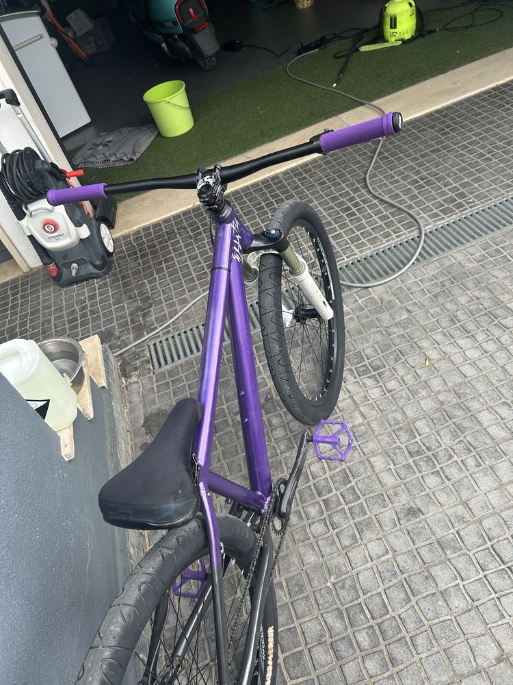 Bike para grau roxa