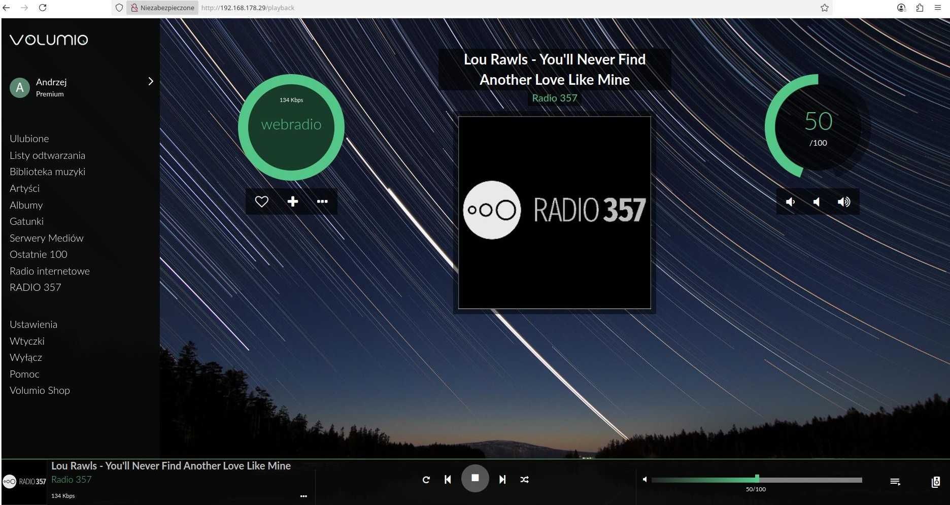 Odtwarzacz Raspberry Pi 4B 2GB + obudowa Volumio Moode Audio Streamer