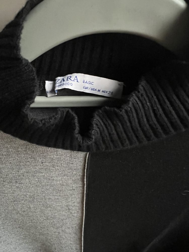 Obcisla sukienka midi marki Zara rozmiar M