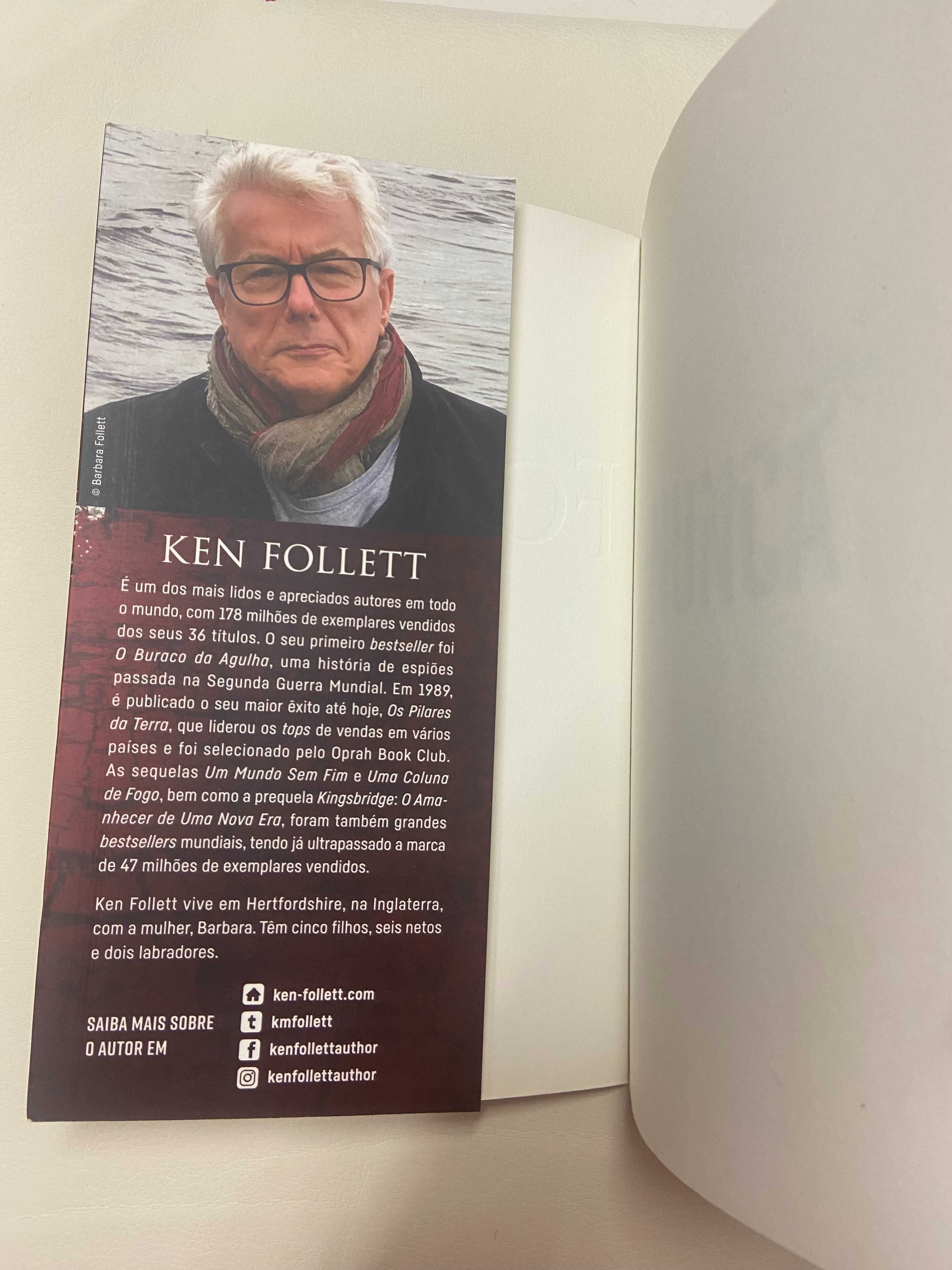 Nunca  - Best Seller de Ken Follett (Excelente, como Novo)