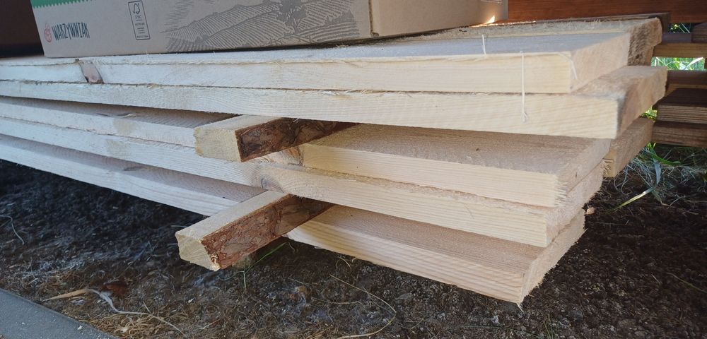 Na wiatę altankę altanę deski belki i bale Ciechocinek dostawa
