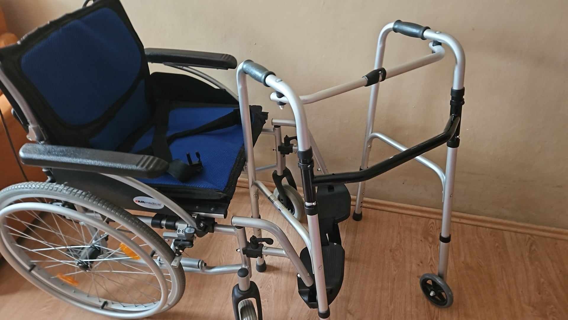 Wózek inwalidzki  Niewiele używamy