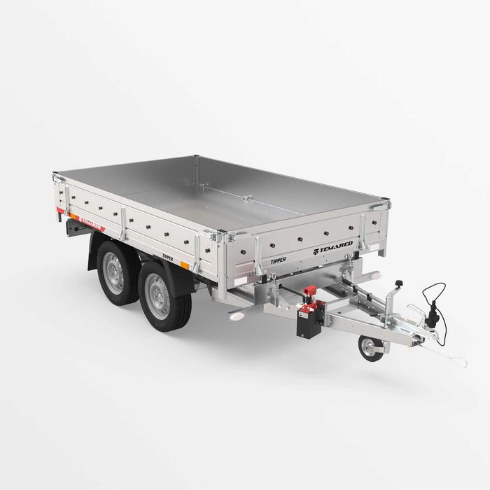 Temared TIPPER 2515/2 S 0,75T na kat B przyczepka wywrotka burty alu