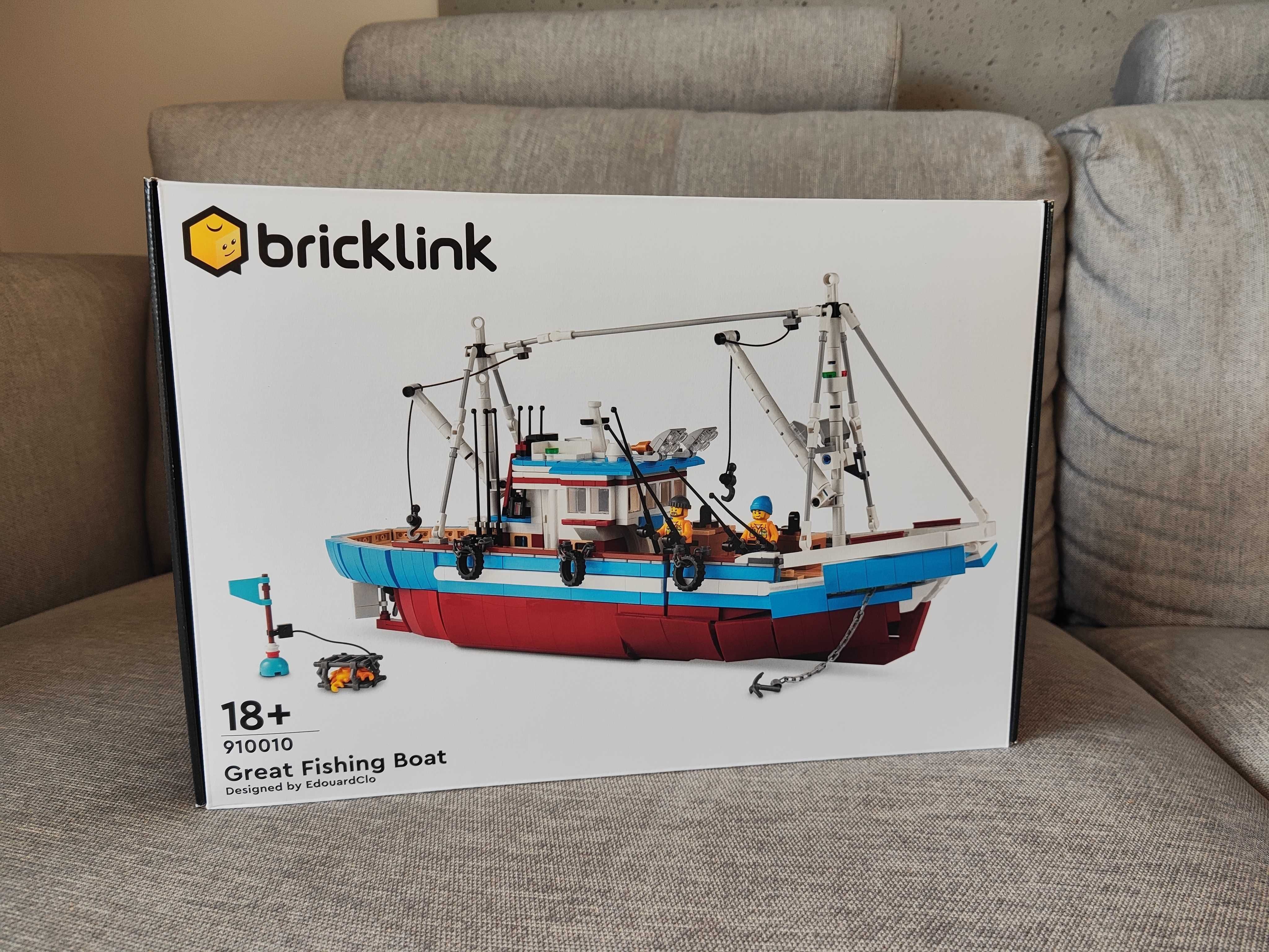 Lego BrickLink Designer Program 910010 Kuter rybacki