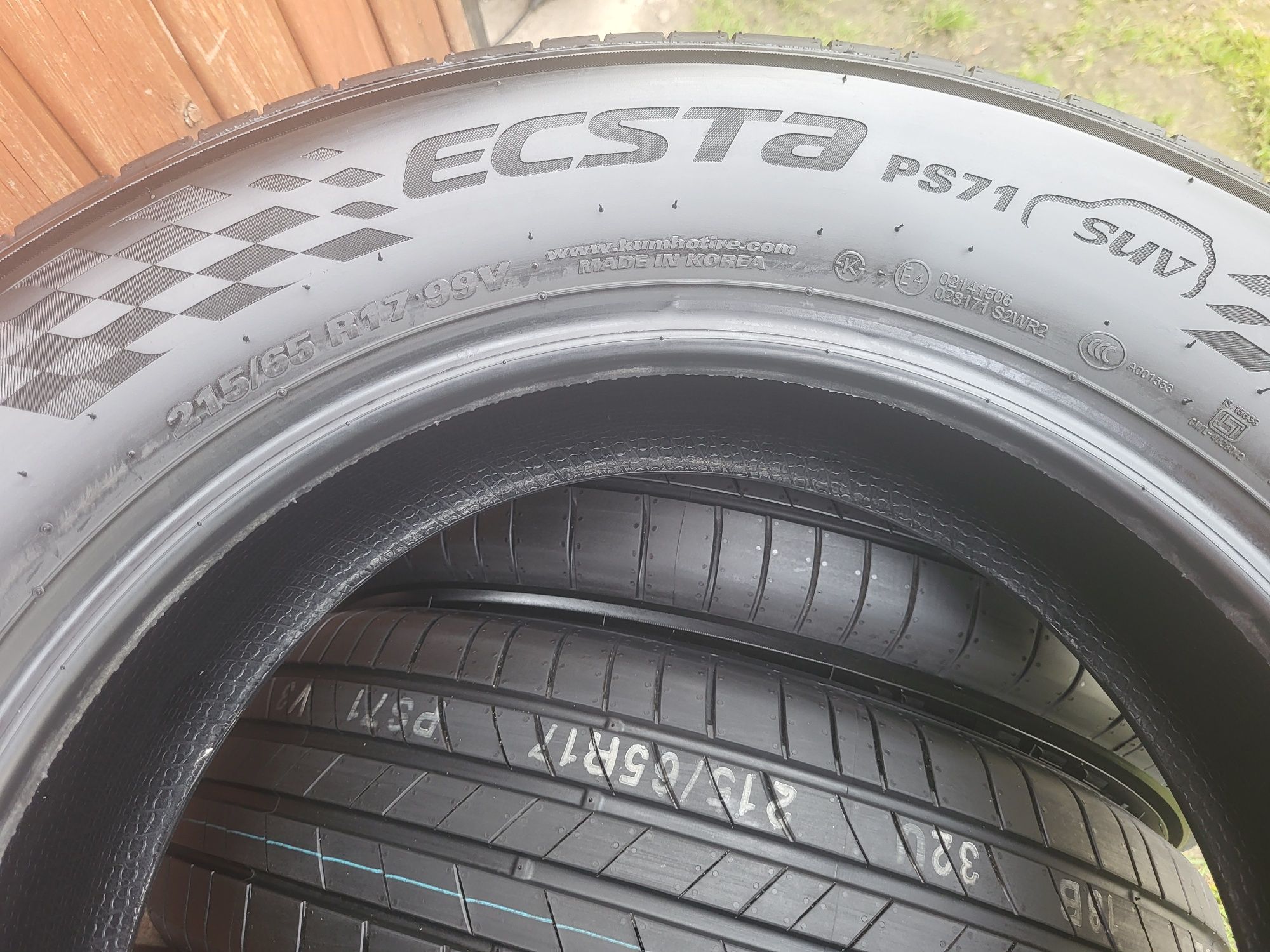215/65 R17 99V Kumho Ecsta PS71 SUV 2024 jak Nowe