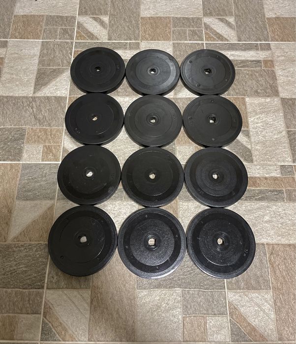 Гантелі 3, 4, 5 кг, 6 кг, 8 кг, 10 кг, 12 кг, 13 кг, 14 кг, 15, 24 кг