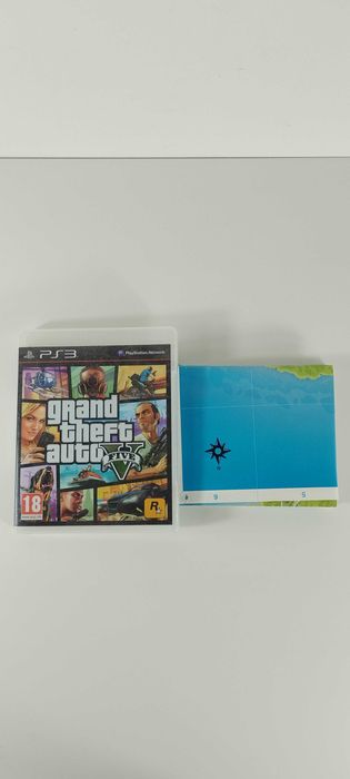 Grand Theft Auto 5 - Jogo + Mapa