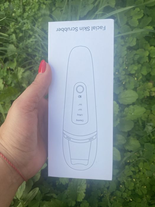 Ультразвуковой скрубер для лица!