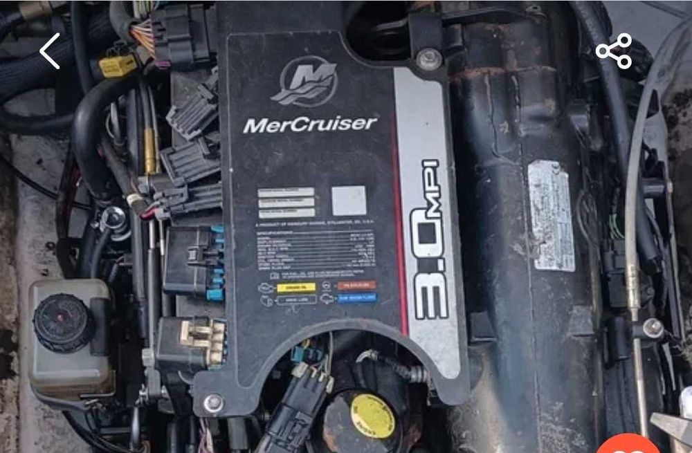 mercruiser 3,0 140km zestaw do przebudowy gaznika na wtrysk mpi