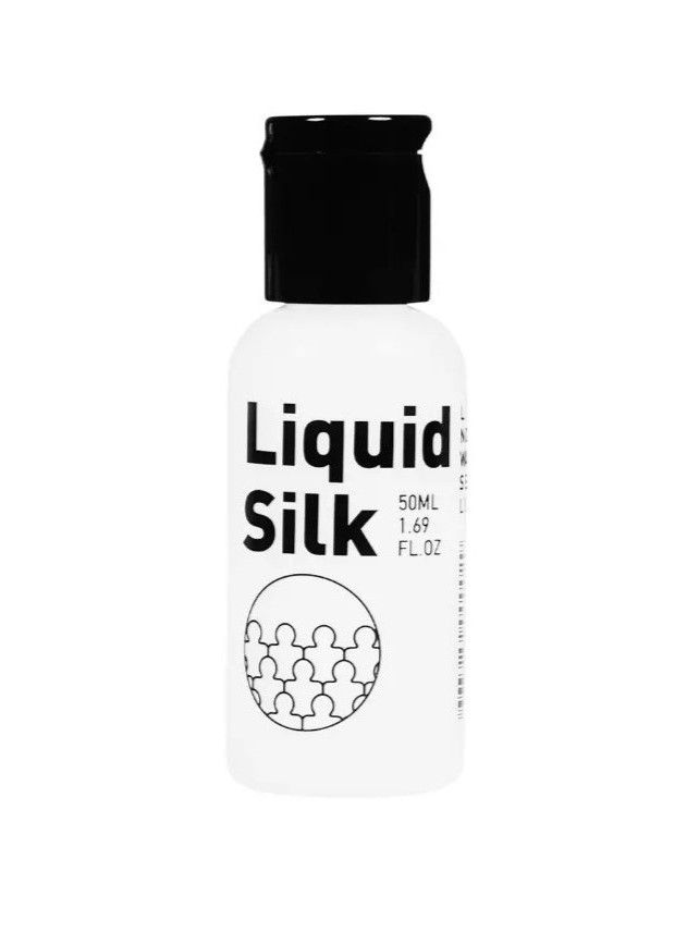 Lubrykant żel intymny Liquid Silk 50ml wodny nie plami 2szt buteleczka