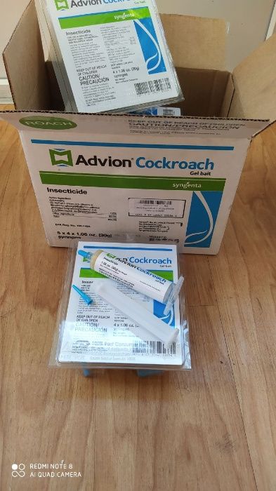 Гель от тараканов. Advion Cockroach Gel Syngenta. Оригинал