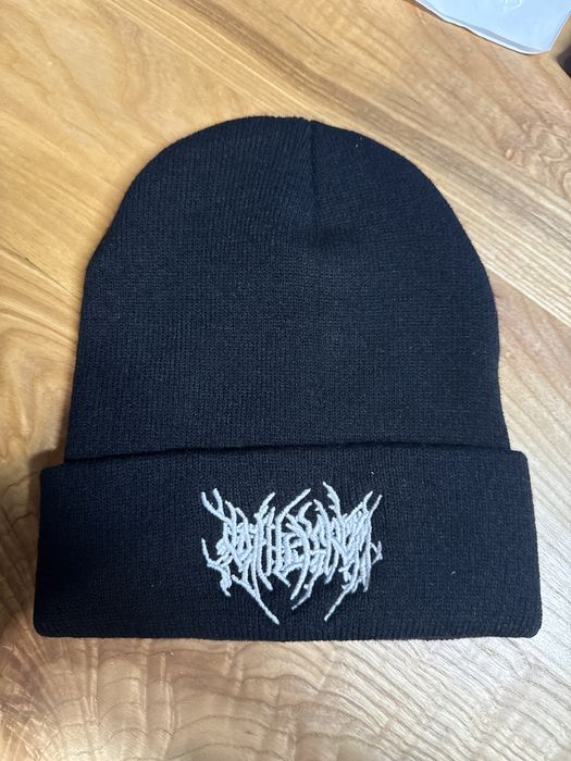 Чорна шапка / шапка / чорна шапка з принтом / нова / у чудовому стані