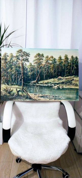 Obraz  malowany na płótnie 80/54 cm
