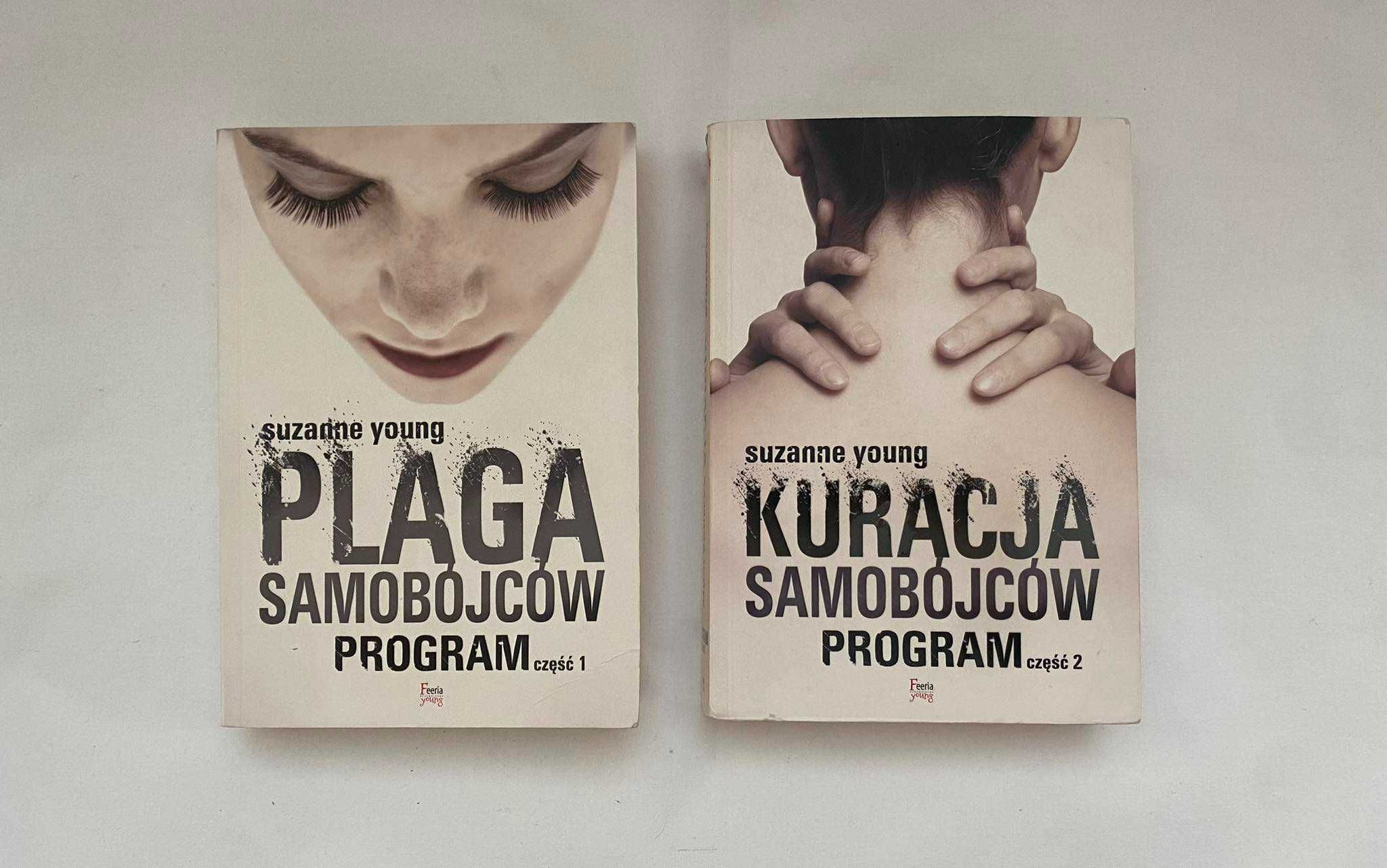 "Plaga samobójców" i "Kuracja samobójców" autorstwa Suzanne Young