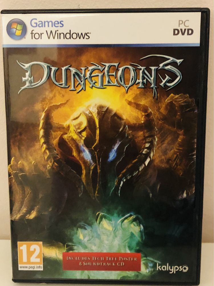 Dungeon's. Gra PC - eng. WERSJA KOLEKCJONERSKA. stan idealny