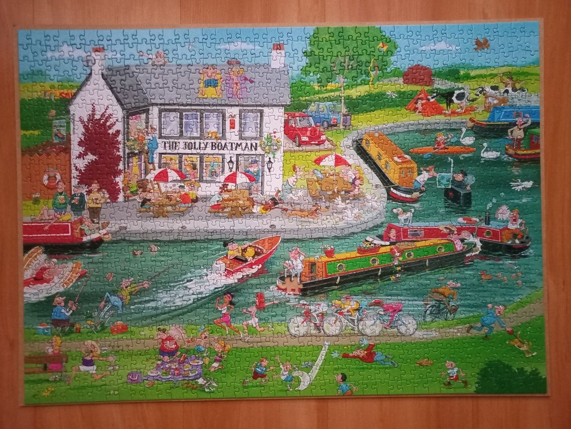 Puzzle 1000 - The Jolly Boatman (-1)