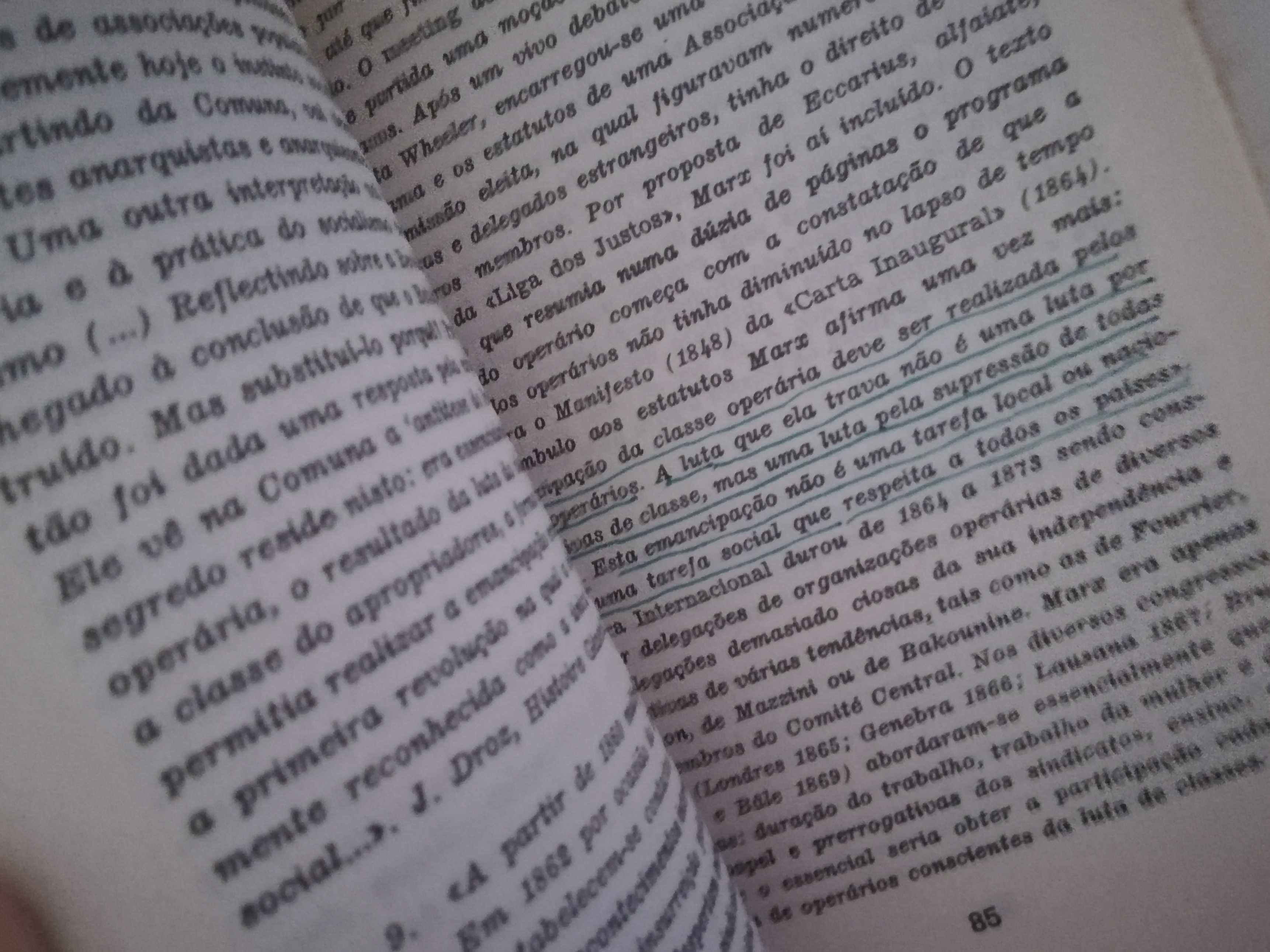 livros antigos Marx - Engels