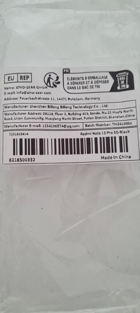 Capa telemóvel Redmi Note 13
