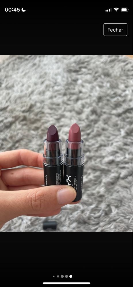 Conjunto 2 lipsticks NYX
