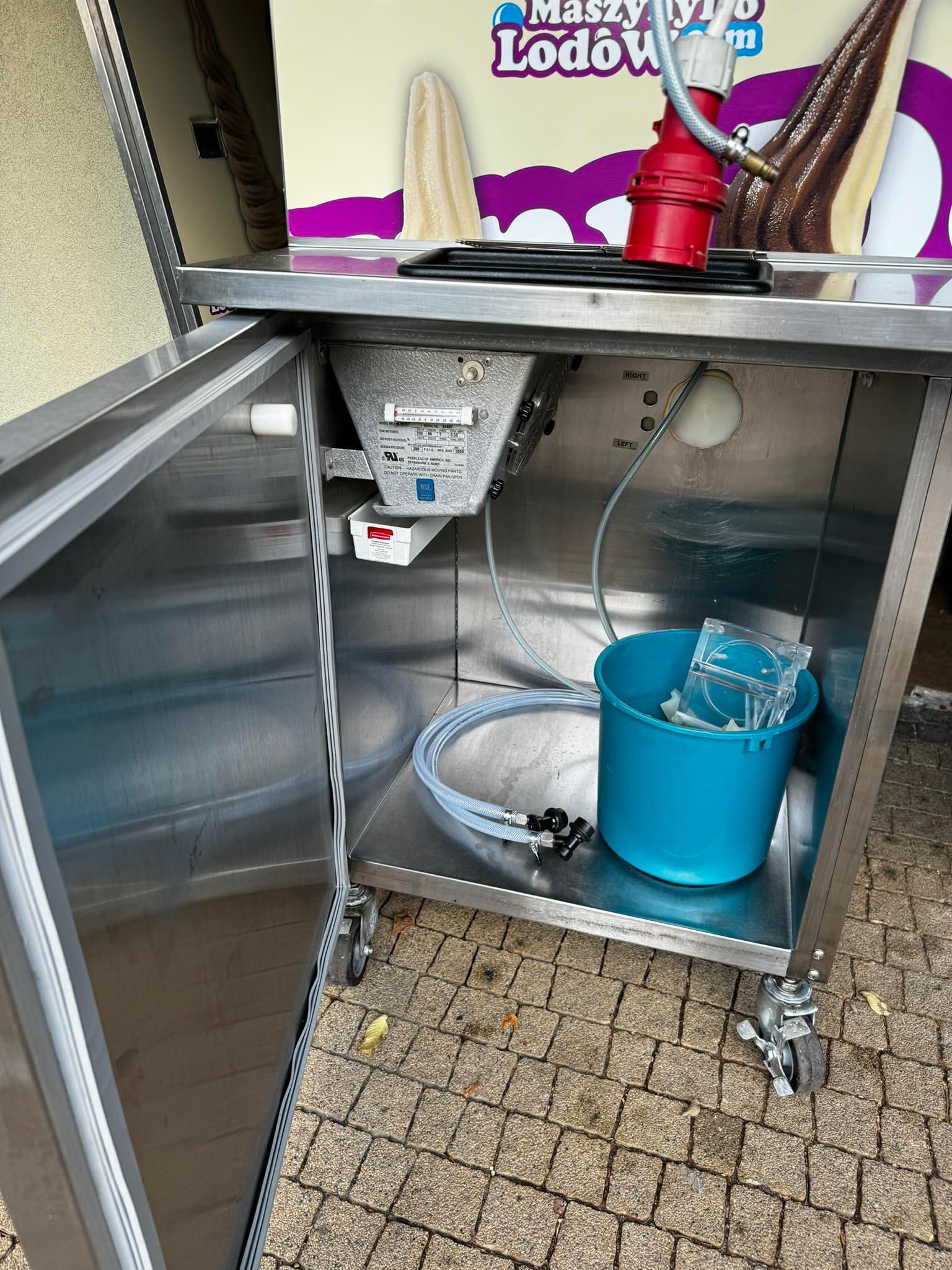Maszyna do lodów Świderków Stoelting SGU431 chłodzona wodą