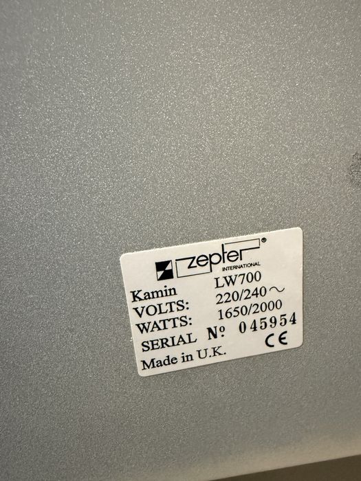 Kominek elektryczny ***ZEPTER***