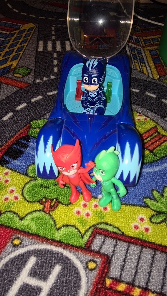 Figurka PJ Masks Pidżamersi i Duże Auto Kotboy