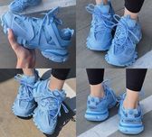Женские кроссовки Balenciaga Track 3.0 Light Blue 36-41 Новинка 2025!