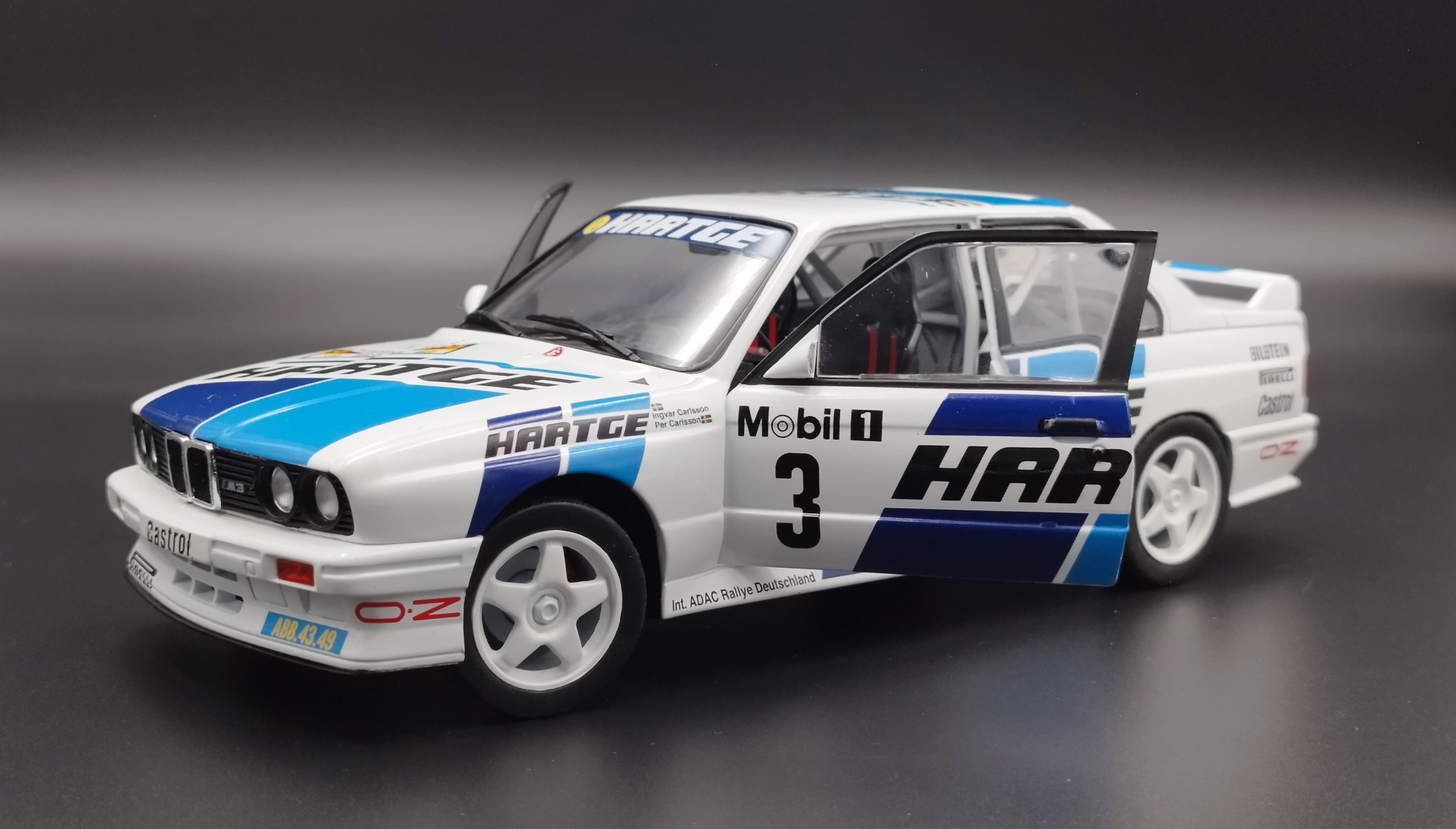 1:18 Solido 1990 BMW M3 E30 Gr A n3 ADAC Rally