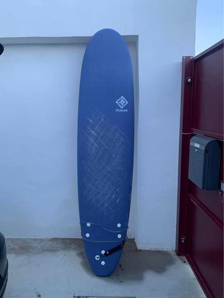 7.6 Malibu evolution funboard prancha de surf nsp FCS