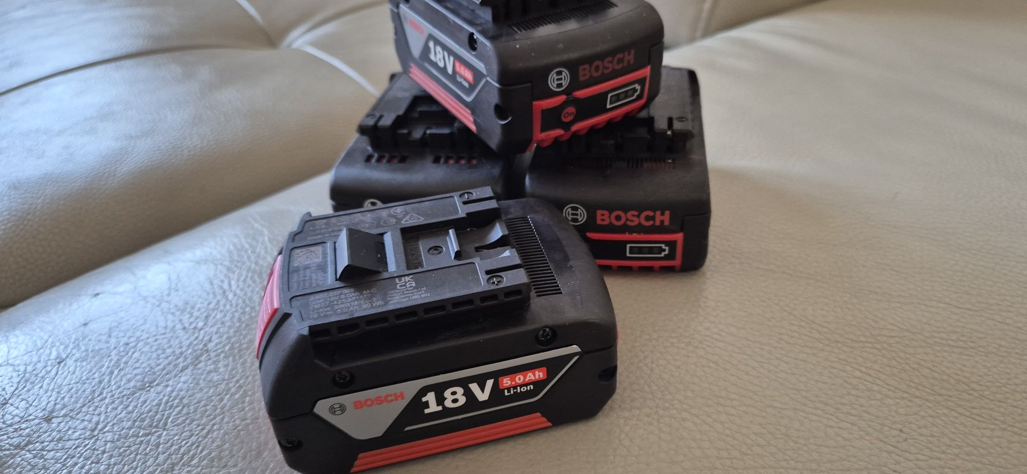 Baterie Bosch 5Ah Orginalne nowe 2024r.