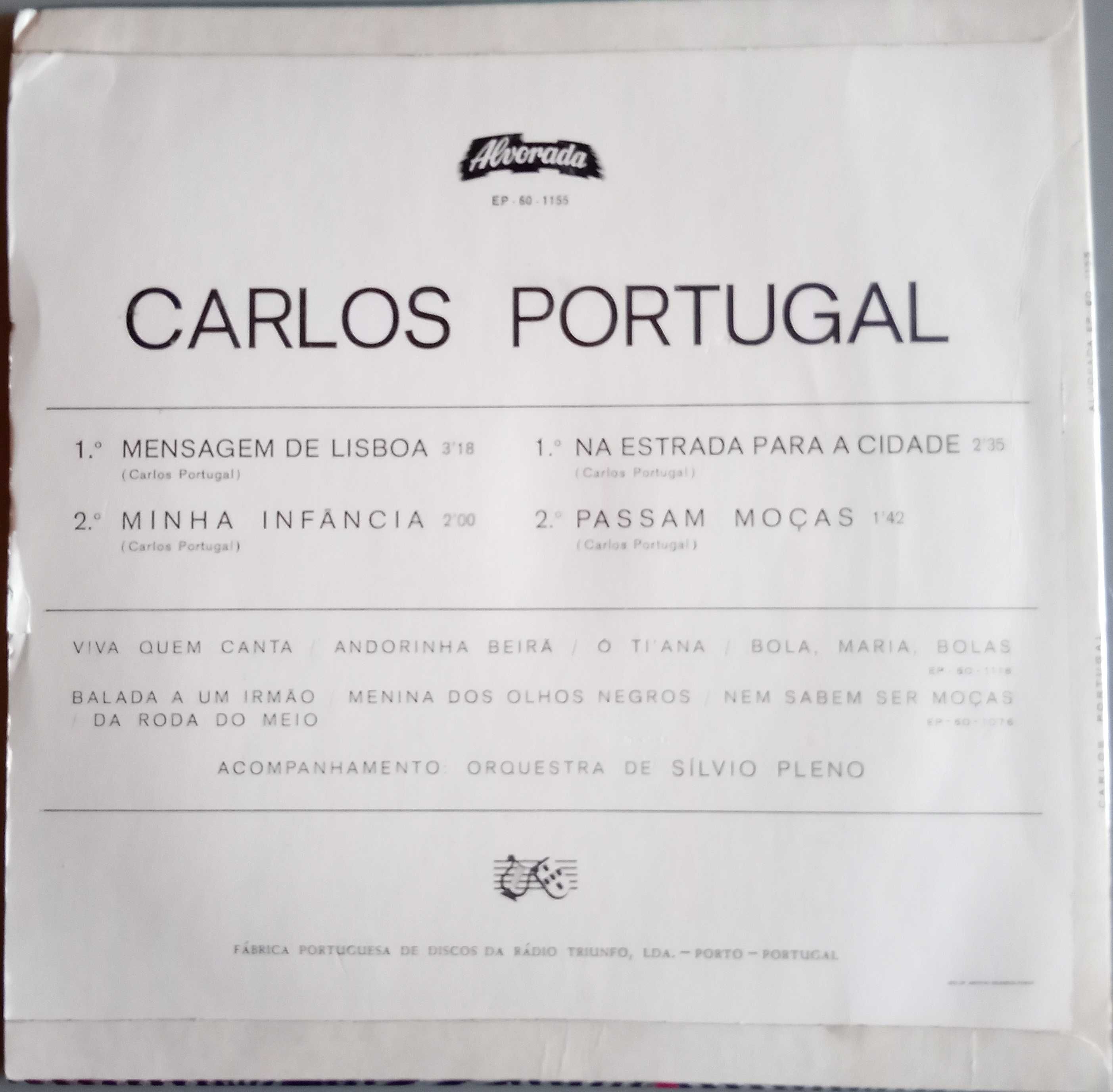 Carlos Portugal - - - - - Mensagem de Lisboa - - - - - EP