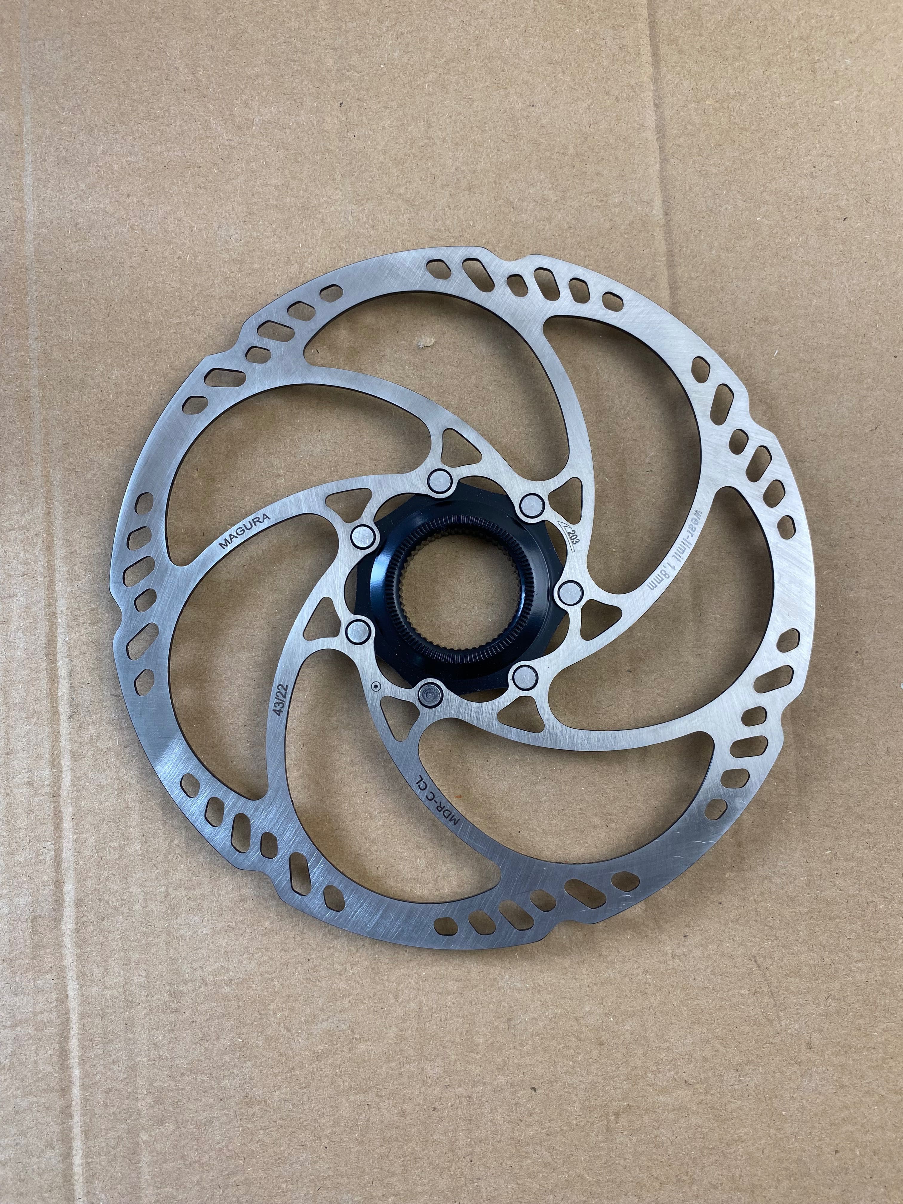 Tarcza hamulcowa Magura MDR-C CL, 203 mm, Centerlock nowa, FV/ 049-051