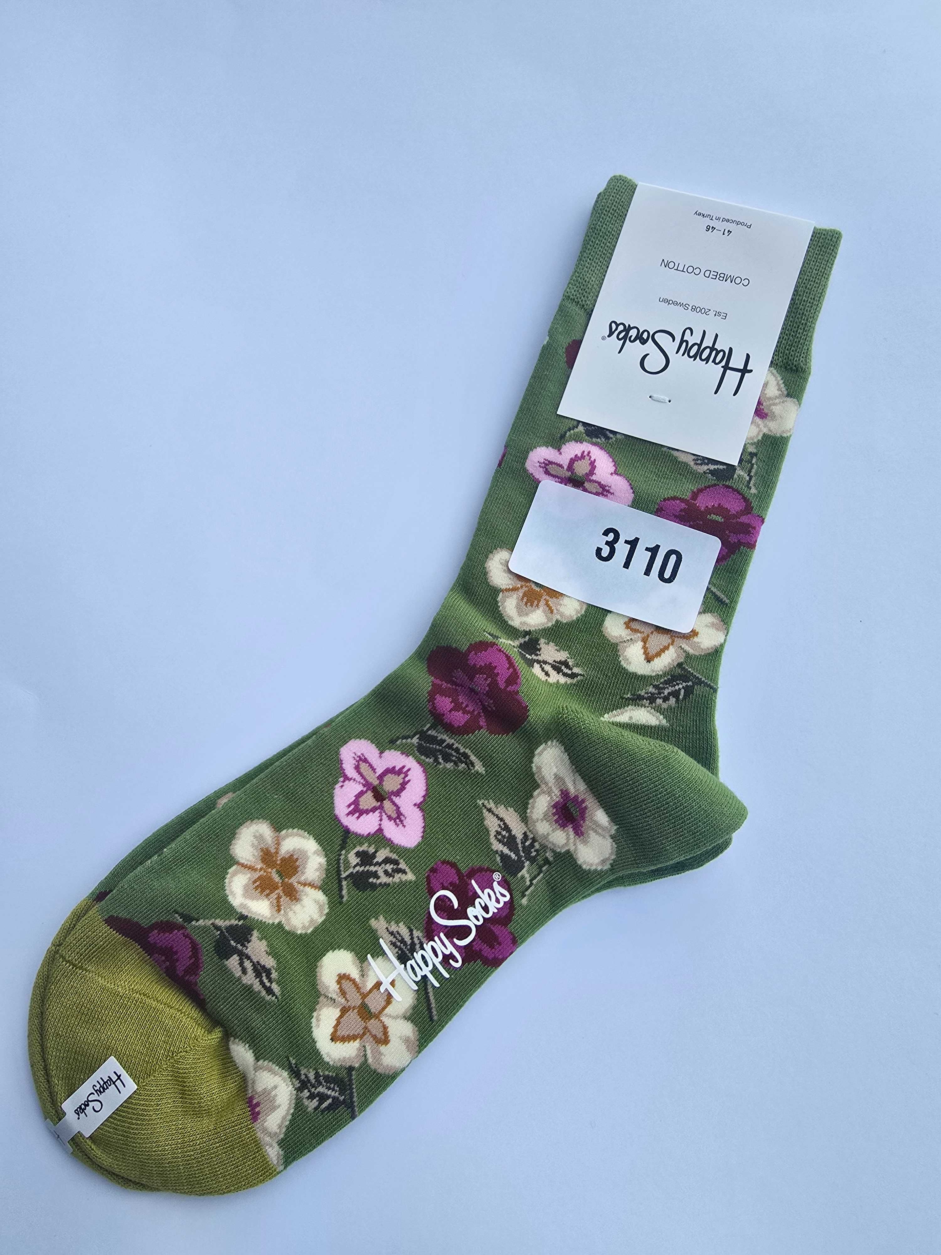 Kolorowe skarpety Happy Socks unisex rozmiar 41-46 (3110)