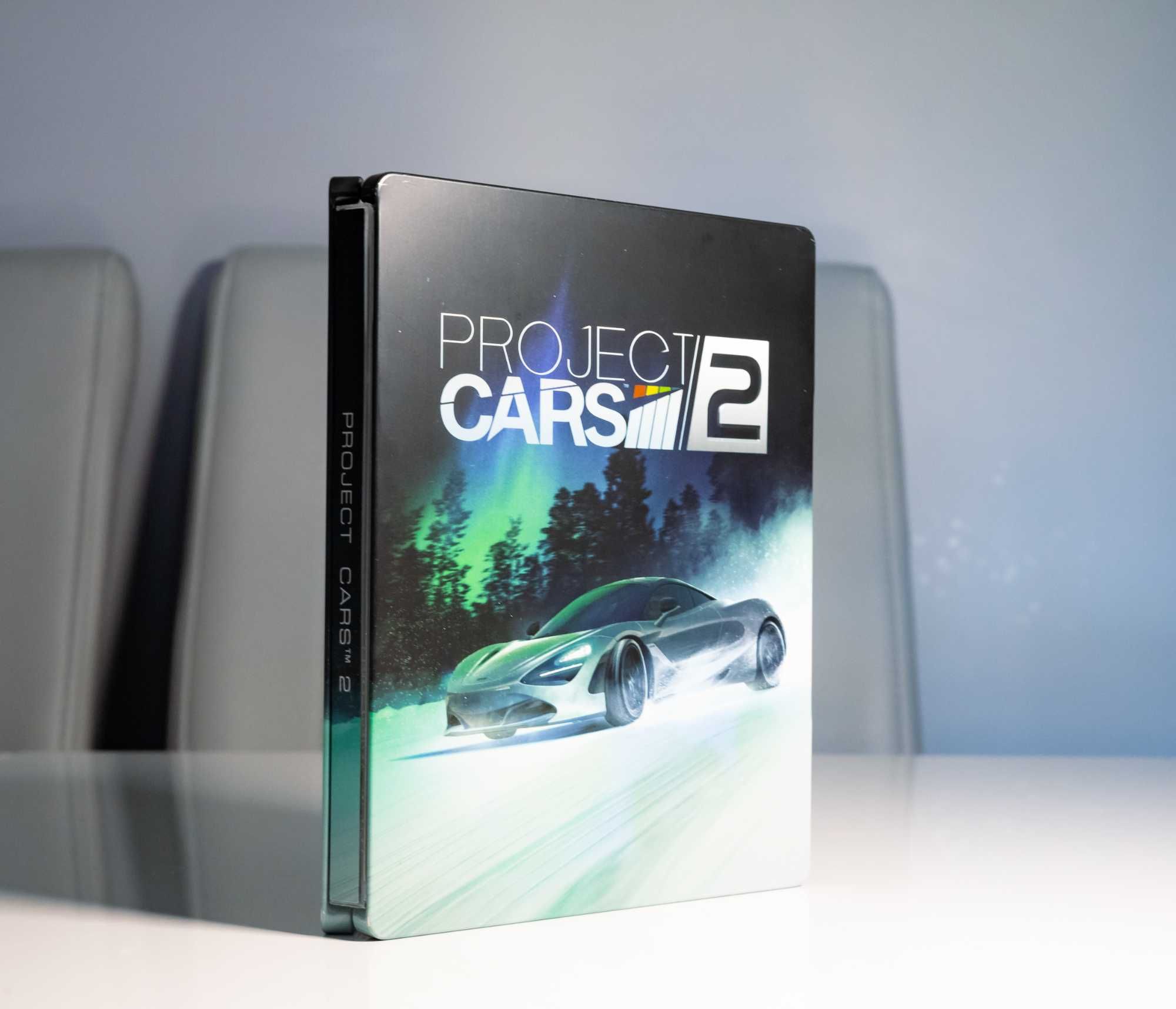 EDYCJA LIMITOWANA-Gra PROJECT CARS 2 Steelbook Playstation 4 (ps4 ps5)