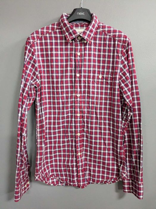 Esprit koszula flanelowa w kratę rozm. S