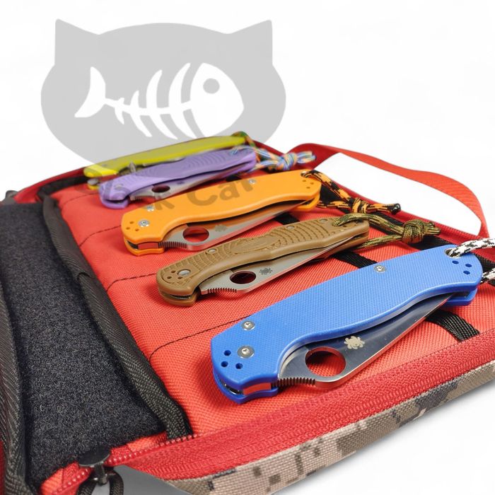 EDC сумка для коллекции складных ножей (10 шт.).