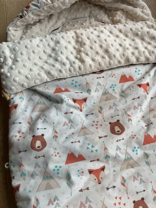 Śpiworek marki Samiboo do gondoli/spacerówki/sanki