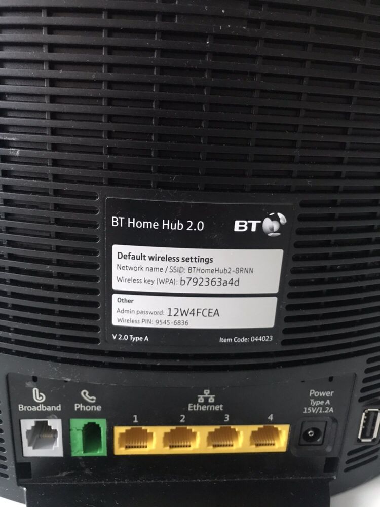 Продам роутер BT HOME HUB 2.0