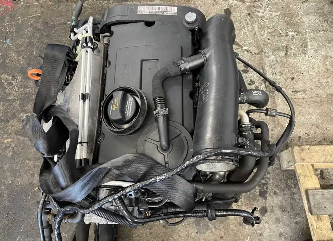 Мотор 2.0 tdi skoda a5 golf 5 touran двигун  BKD 103kw 140 л.с 220 тис