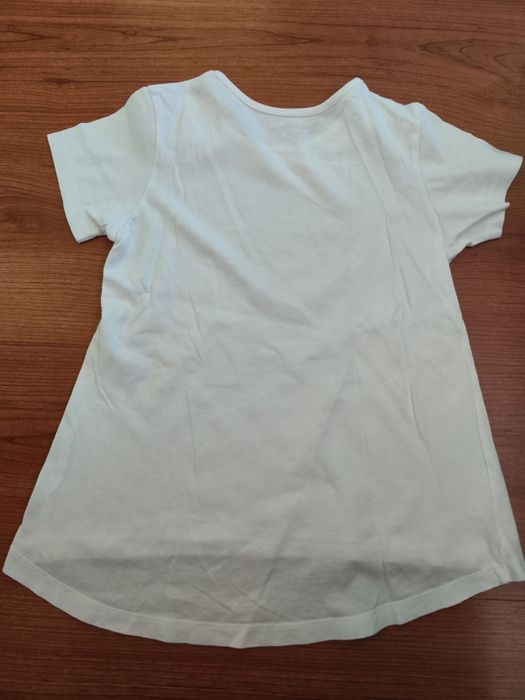 T-shirt branca de menina da Tiffosi