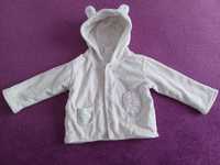 Gruba bluza kurteczka na 6-9 m