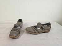 Buty sandały skórzane Rieker rozmiar 38 wkładka 24,5 cm