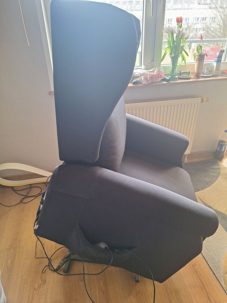 Fotel z masażem jak nowy